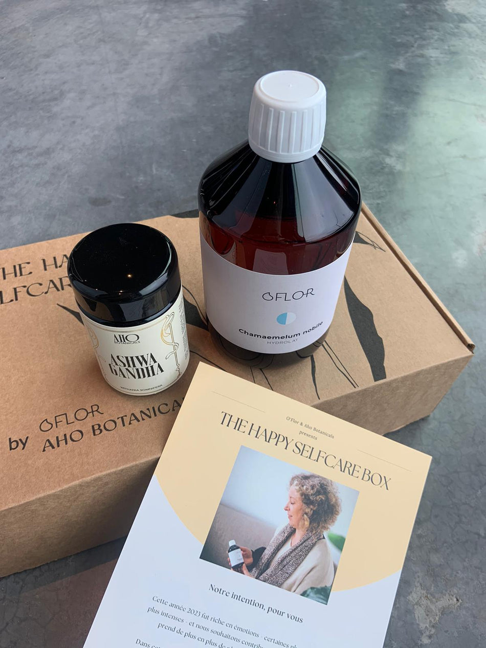" The Happy Selfcare Box " Un Voyage de Bien-être avec Aho Botanicals et O'Flor